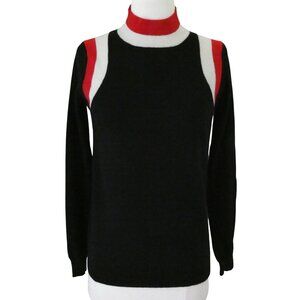 MADELEINE THOMPSON Lapwing Striped Cashmere Sweater sz S